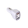 Auto 2 USB + USB-C adapter 3.5A